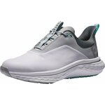 Footjoy Quantum Mens Golf Shoes White/White/Grey 45