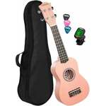 Cascha HH 3976 EN Soprano ukulele Pink