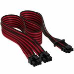 Corsair Premium Sleeved 12+4 Pin PCIe Gen5 12VHPWR 600W - schwarz/red CP-8920334