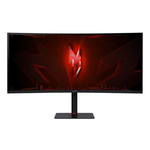 Acer Nitro XV345CURV3 monitor, OLED/VA, 34", 16:9/21:9, 3440x1440, pivot, USB-C, HDMI, Display port, USB