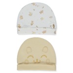 Bebetto kapa Organic Bee Hunters 2 kom - Beige 43/0-6+mj