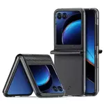 DUX DUCIS Bril - kožna torbica za Motorola Razr 40 Ultra crna