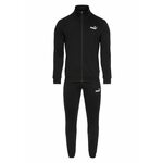 PUMA Jednodijelna pidžama crna / bijela