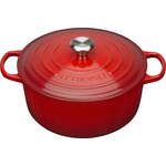 Le Creuset Signature Casserole round 20 cm Cerise