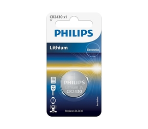 Philips CR2430/00B - Litijeva baterija gumbasta CR2430 MINICELLS 3V