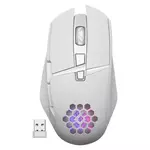 MOUSE DEFENDER GM-514 GLORY OPTIC RF RGB 3200dpi 7P WHITE