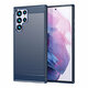 Carbon Case maskica za Samsung Galaxy S23 Ultra: plava