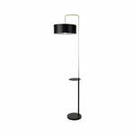 Crna podna lampa (visina 172 cm) Impact - Candellux Lighting