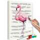 Slika za samostalno slikanje - Beautiful Flamingo 40x60