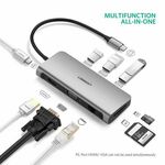 Ugreen Type C Multifunction USB hub gray - box