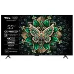 TV TCL 55C6K 55" 4K UHD, mini LED, Smart TV, 55C6K