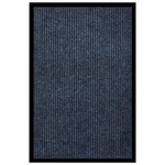 vidaXL Otirač prugasti plavi 80 x 120 cm