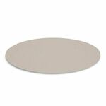 Zeller Podloška za tanjur, umjetna koža, taupe, Ø 38 cm