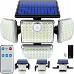 LED SMD 171 Solarna svjetiljka sa senzorom pokreta 2400mah IP65