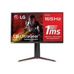 LG UltraGear 27GP850P monitor, IPS, 27", 16:9, 2560x1440, 165Hz, pivot, HDMI, Display port, USB