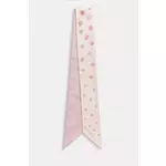 Svilena marama Furla za žene, boja: ružičasta, s uzorkom, WT00022.BX3854.0496S4401