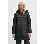 Jakna Pepe Jeans AMMY LONG za žene, boja: crna, za zimu, PL402442