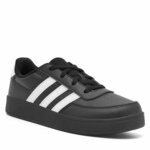 Tenisice adidas BREAKNET 2.0 K HP8961. Crna