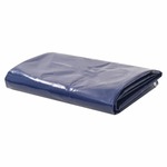 vidaXL Cerada 650 g/m² 4x7 m plava