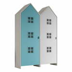 Bijela/svijetlo plava dječja garderoba 115x171,5 cm CASAMI BRUGES – Vipack
