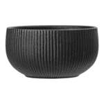 Crna zdjelica od kamenine Bloomingville Neri, ø 14,5 cm