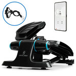 Capital Sports Capital Sports Galaxy Step, mini stepper, prémiové nášľapné plochy, LCD displej, aplikácia, modrý