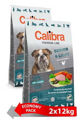 Calibra Premium Line Senior in Light hrana za starije pse sa prekomjernom tjelesnom težinom