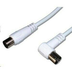 PREMIUMCORD TV antenski priključni kabel 10m, konektor 90° (koaksijalni, M/Ž, 75 Ohm)