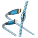 Kabel HAMA USB-C LIGHT 1,5 m - 201561 nylon plavi
