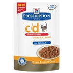 Hill´s Prescription Diet c/d Urinary Stress s lososom - 12 x 85 g