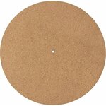 Muziker Genuine Leather & Cork LP Slip Mat Slipmat