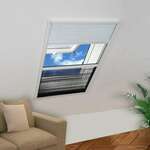 vidaXL Zaslon Protiv Insekata za Prozore Aluminijski 80x120 cm sa Sjenilom