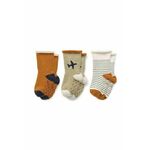 Dječje čarape Liewood 3-pack boja: narančasta