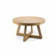 Blagovaonski stol na razvlačenje s hrastovim nogama Windsor &amp; Co Sofas Bodil, ø 130 cm