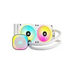 Vodeno Hlađenje Corsair iCUE H100i LINKRGB White AIO, 240mm Radiator, Liquid CPU Cooler CW-9061005-WW