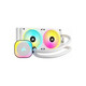 Vodeno Hlađenje Corsair iCUE H100i LINKRGB White AIO, 240mm Radiator, Liquid CPU Cooler CW-9061005-WW