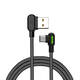 USB na USB-C kabel Mcdodo CA-5280 LED, 1,2 m (crni)