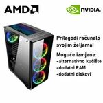 ADM stolno računalo Gaming Middle Range G177 Amd Ryzen 5 8400f, 16GB RAM, 1TB SSD, nVidia RTX 4060 Ti, Windows 11