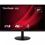68.6cm/27“ (3840x2160) ViewSonic VG2708-4K 16:9 4K IPS HDR10 4ms 60Hz 2xHDMI DP Pivot Black