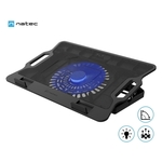 NATEC DIPPER 2 laptop cooling pad 43.9 cm (17.3") 650 RPM Black