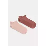 Čarape Calvin Klein 2-pack za žene, boja: ružičasta, 701231383