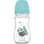 Canpol babies Exotic Animals Easy Start Anti-Colic Bottle Blue 3m+ bočica za bebe 240 ml