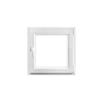 PVC prozor SAMOPEV 70 80x80 D low-e OTKLOPNO/ZAOKRETNI 1 KRILO UW1,3