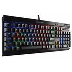 Corsair K70 RGB mehanička tipkovnica, USB, crna/crvena/srebrna