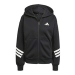 adidas Majica dugih rukava Future Icons 3-Stripes JE0171 Crna Regular Fit