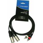 ADJ AC-2XM-2RM 1,5 m Audio kabel