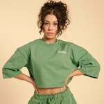 BeastPink Ženska majica Cropped Serenity Olivine M