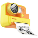 hoco. Dječja kamera sa printerom, 2" IPS LCD, 720p, microSD - DV200 Yellow