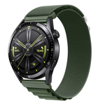 BStrap Nylon Loop remen za Samsung Galaxy Watch Active 2 40/44mm, green (SSG036C03)