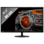 Lenovo D32q-20 monitor, IPS, 31.5", 16:9, 2560x1440, 75Hz, HDMI, DVI, Display port, USB